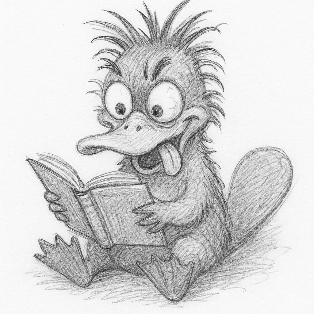 Mad Platypus reading
